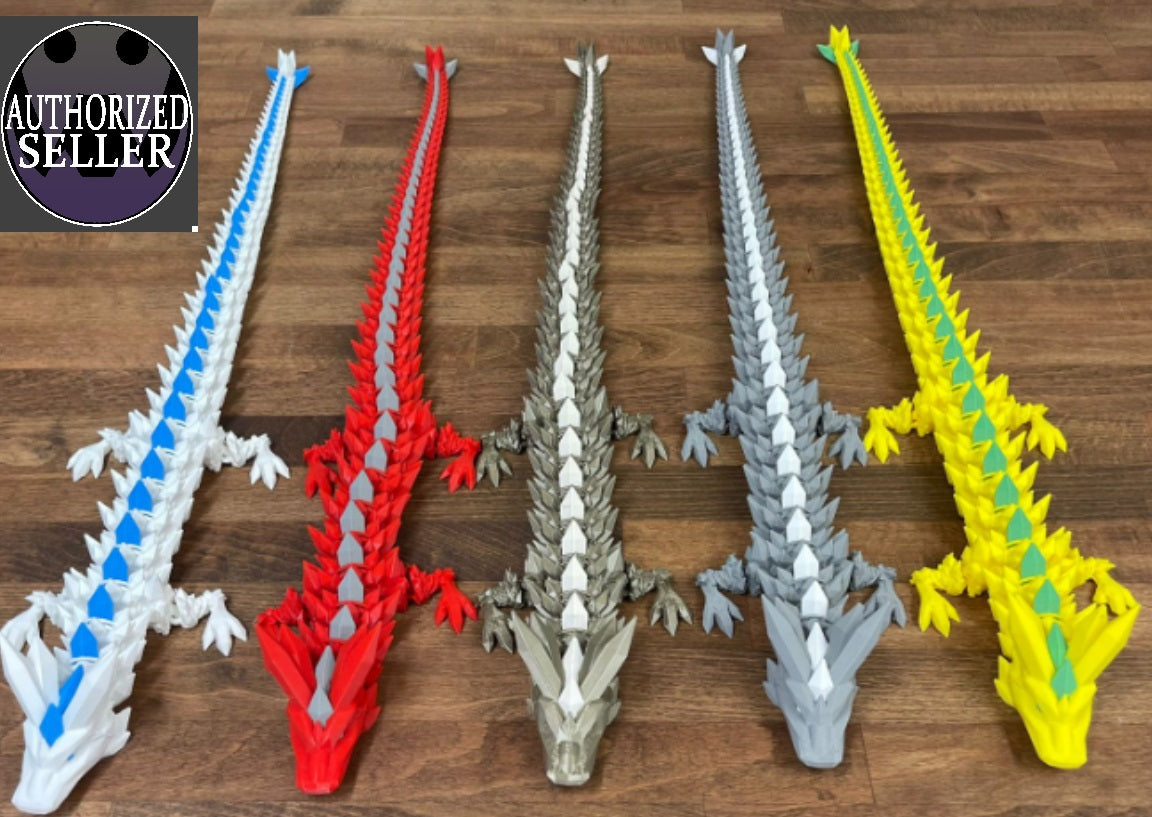 Large Cinderwing Crystal Dragon